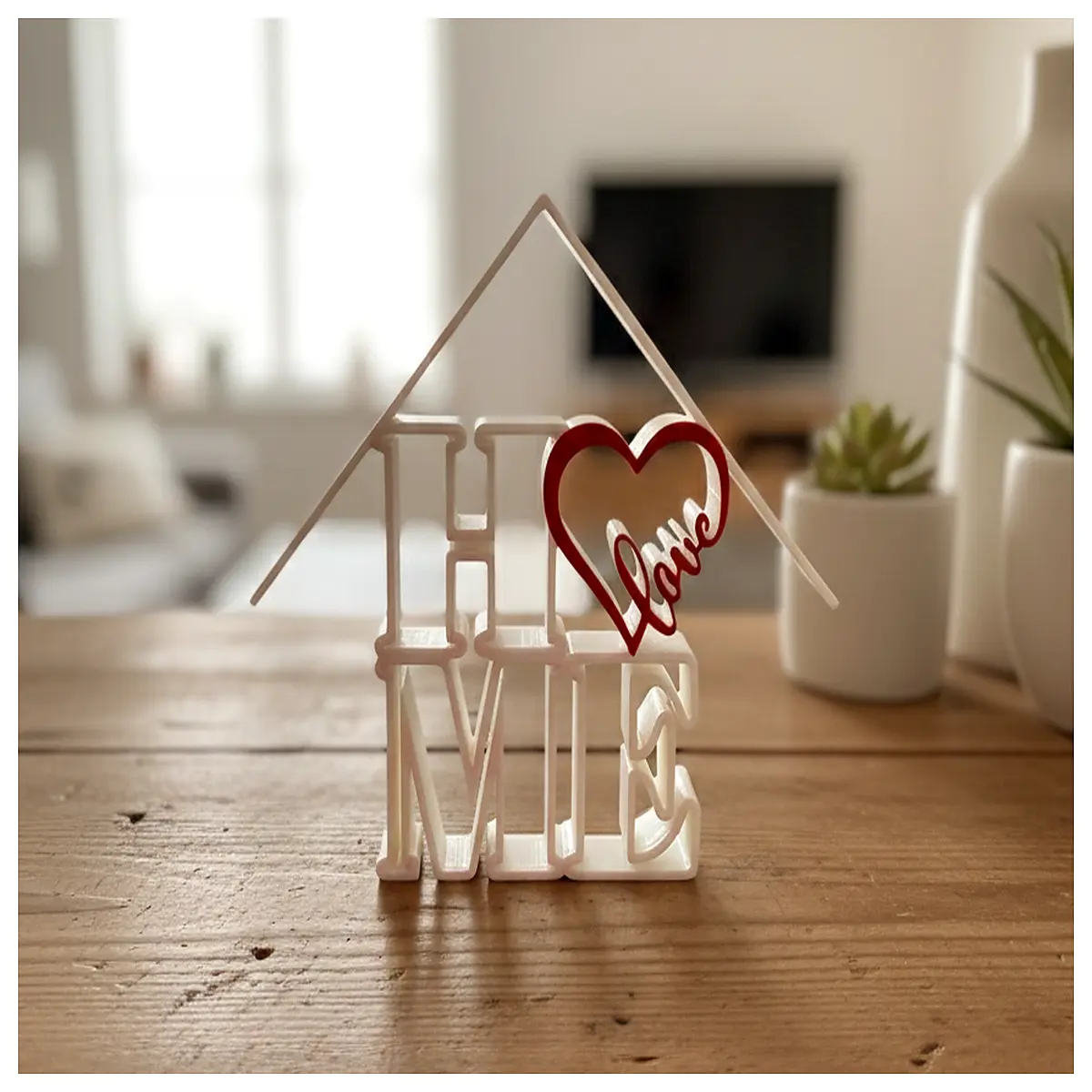 minimalist desk decor for home office aesthetic cute small statue
