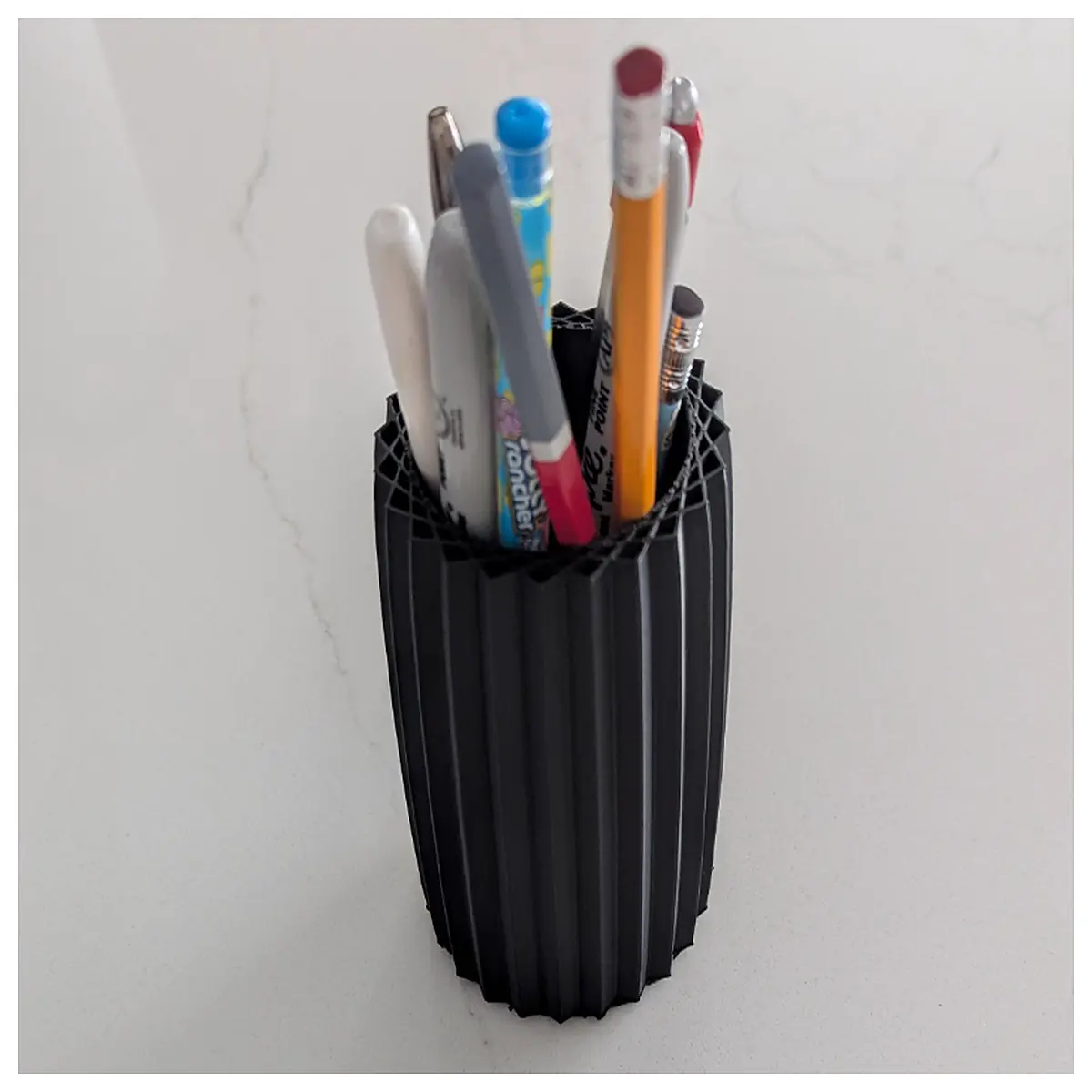 desk organizer pen holder cup for office supplies stationery storage
