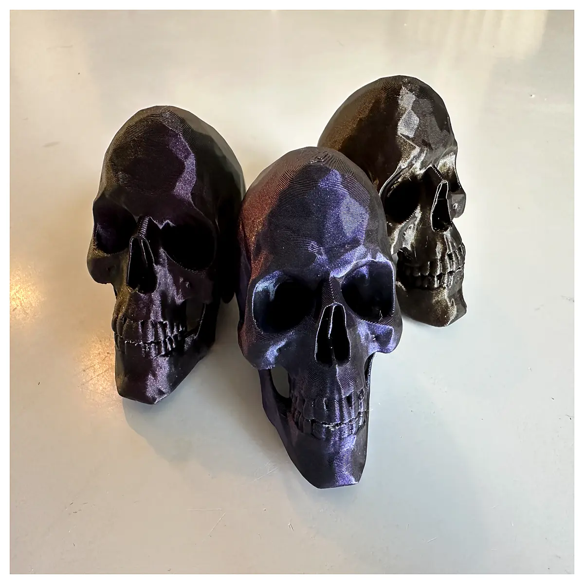 low poly skull game ready rigged skeleton for unity unreal engine horror prop