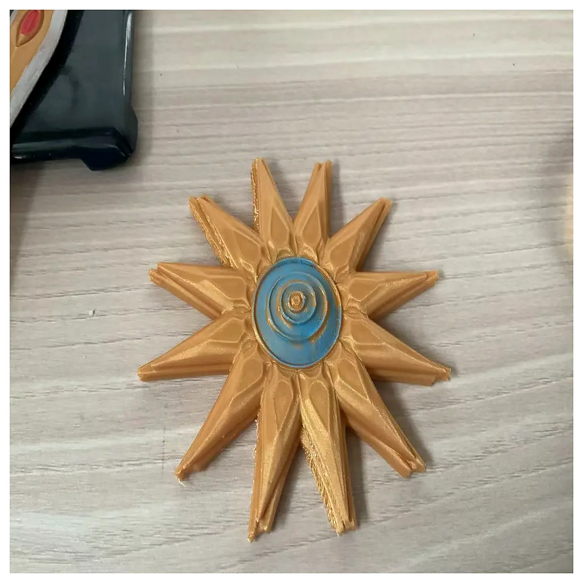 eggy party sun badge pin collector accessory cosplay prop gift