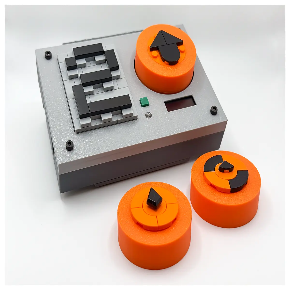 interface c knob with raised dots for visually impaired braille tactile control rotary encoder