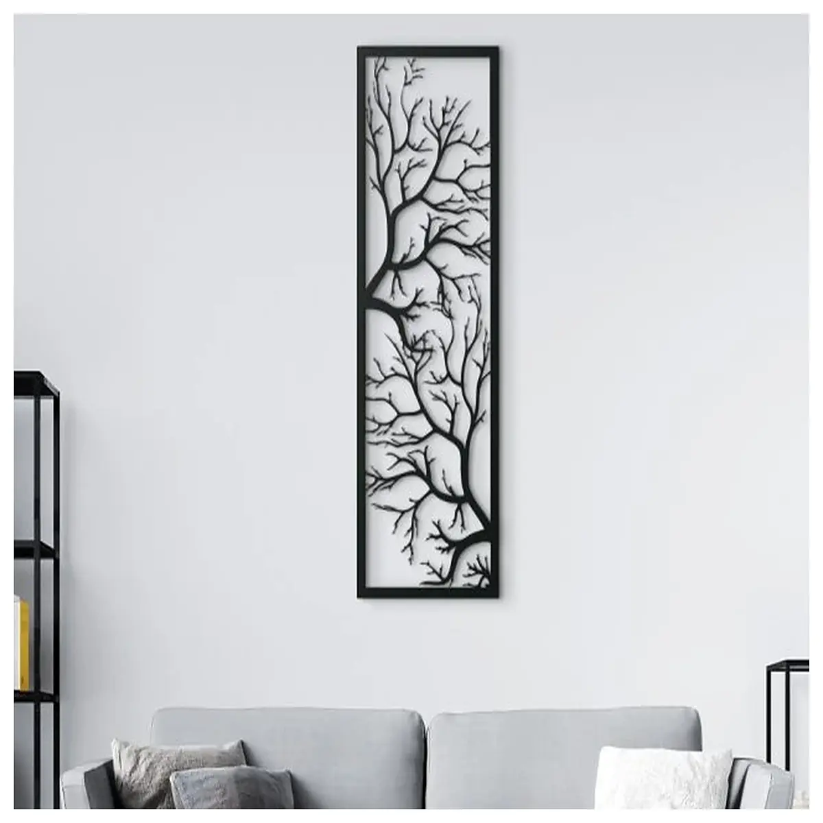 rustic wall art branches nature decor boho home decoration living room hanging branch sculpture