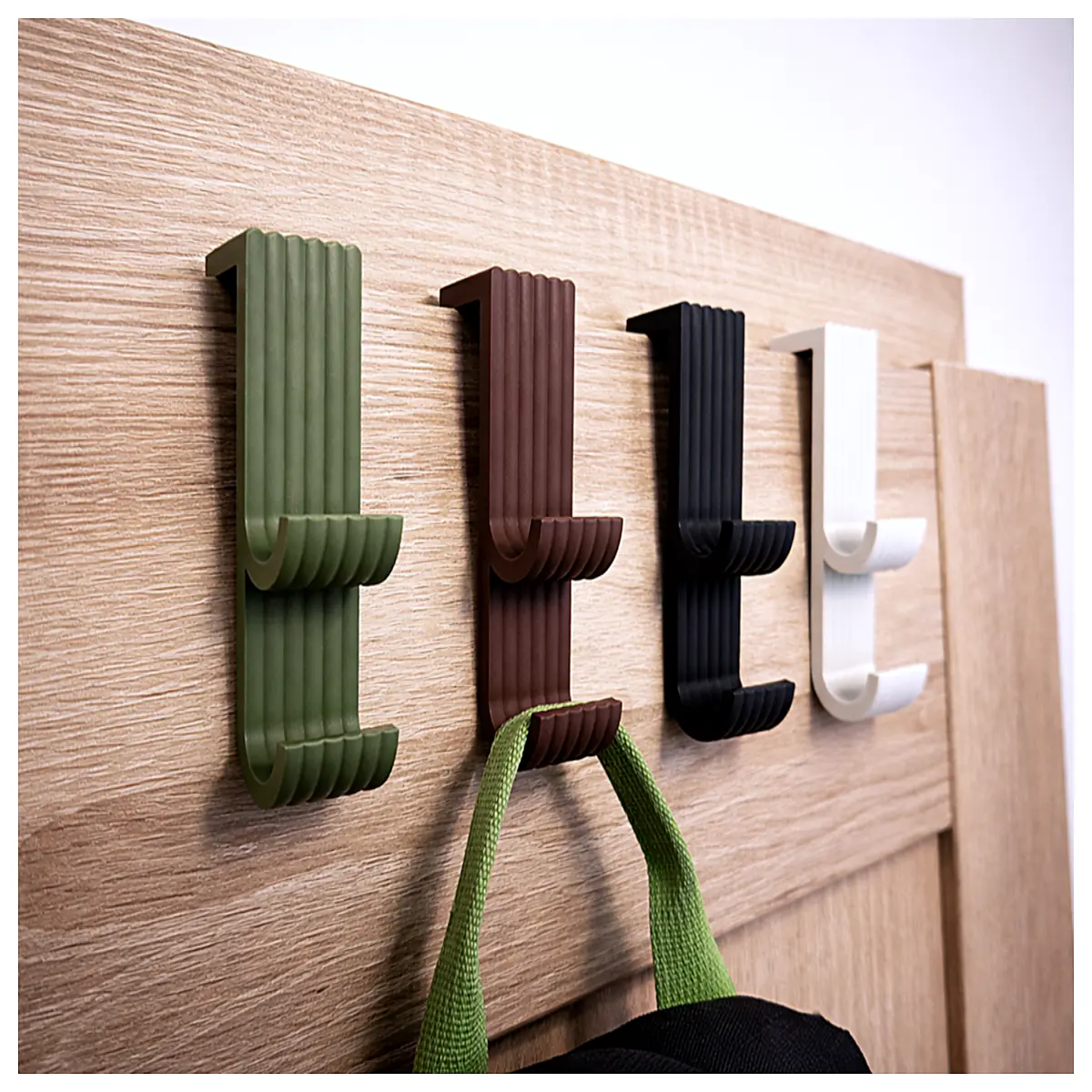 over the door hooks for coats duty double row no drill hanging organizer space saver