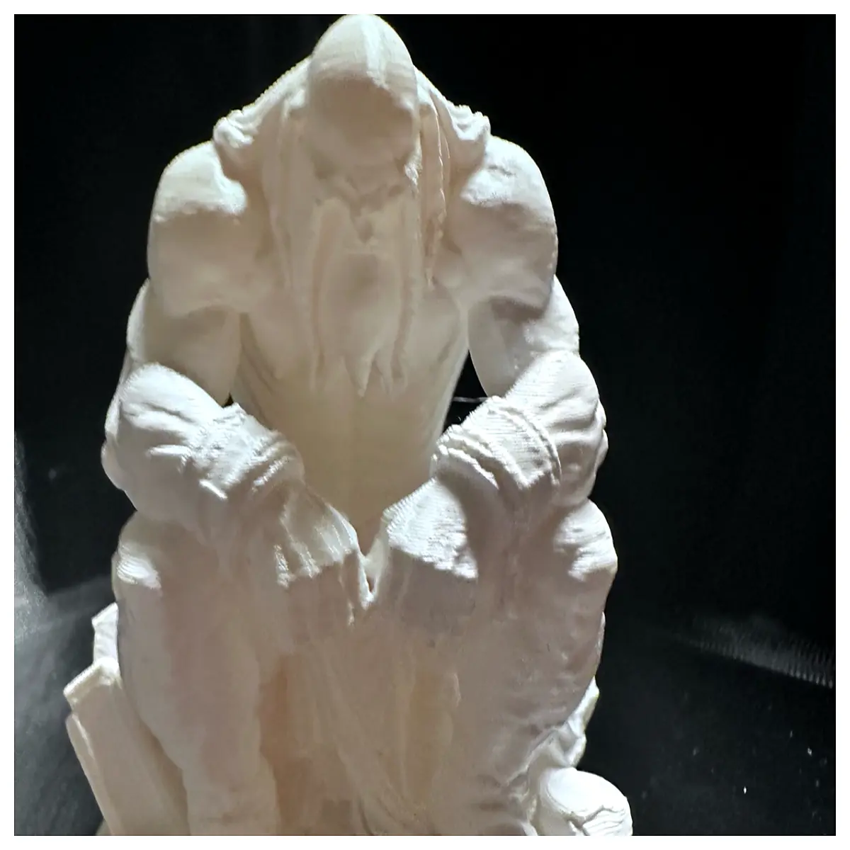 fallen imprisoned dark fantasy action figure collectible resin statue gaming gift