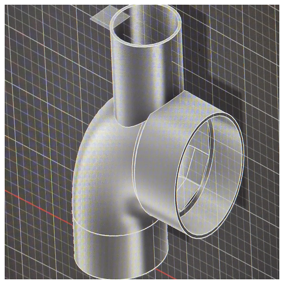 90 degree elbow siphon tube for aquarium filter replacement parts