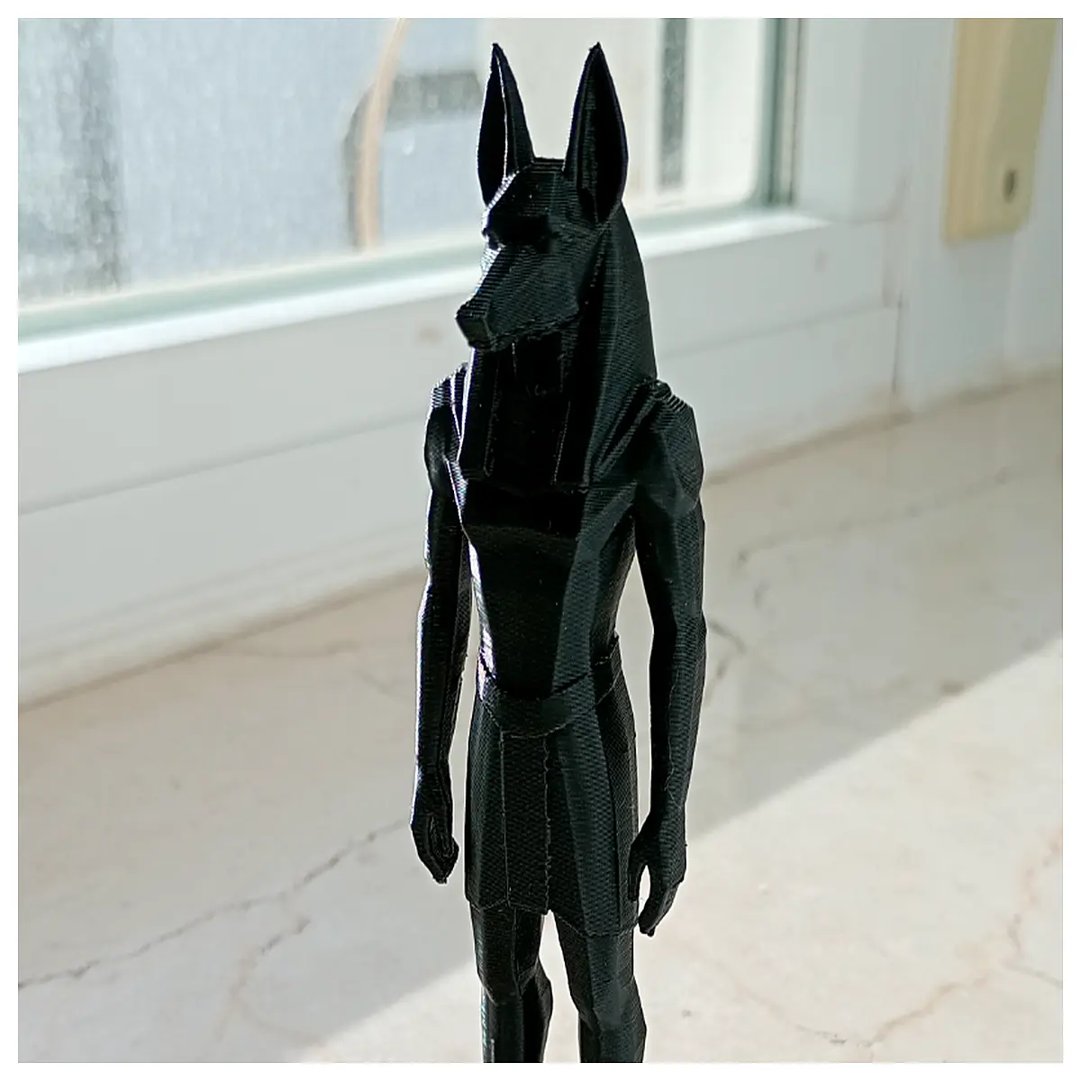 anubis statue ancient egypt god of death mummy sarcophagus decor for home office gothic party costume jewelry gift