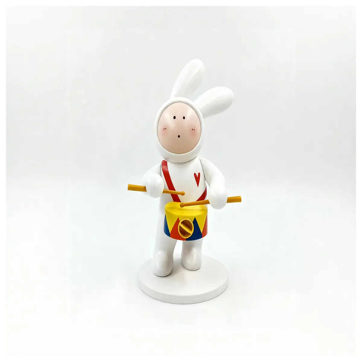 anthony unide rabbit plush toy for girls coloring activity set desk decor figure gift
