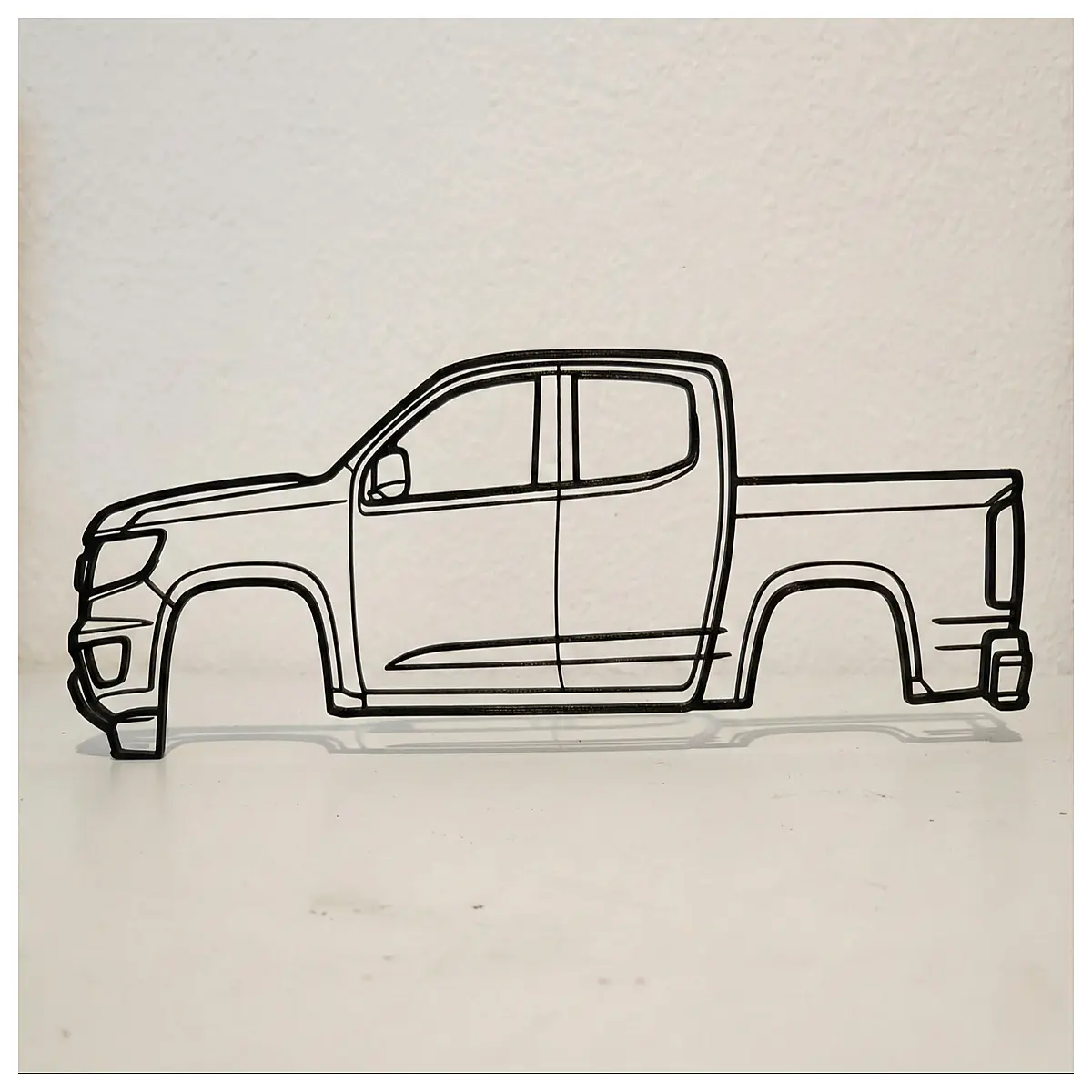 chevy colorado gen 2 wall art decor truck lover gift garage room