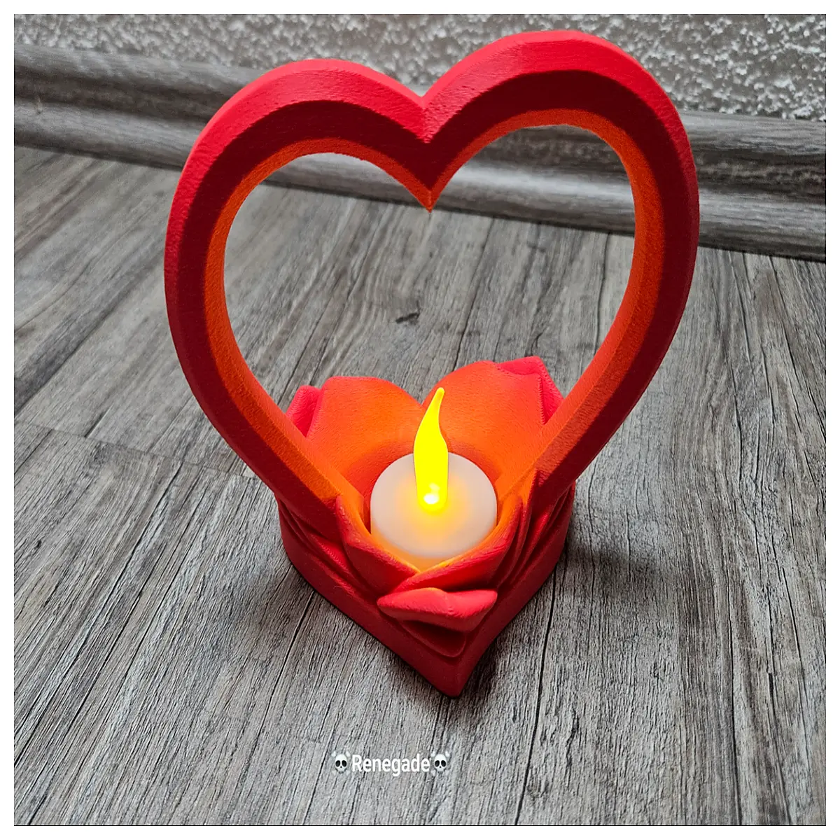 valentine s day rose tea candle holder romantic table decor her