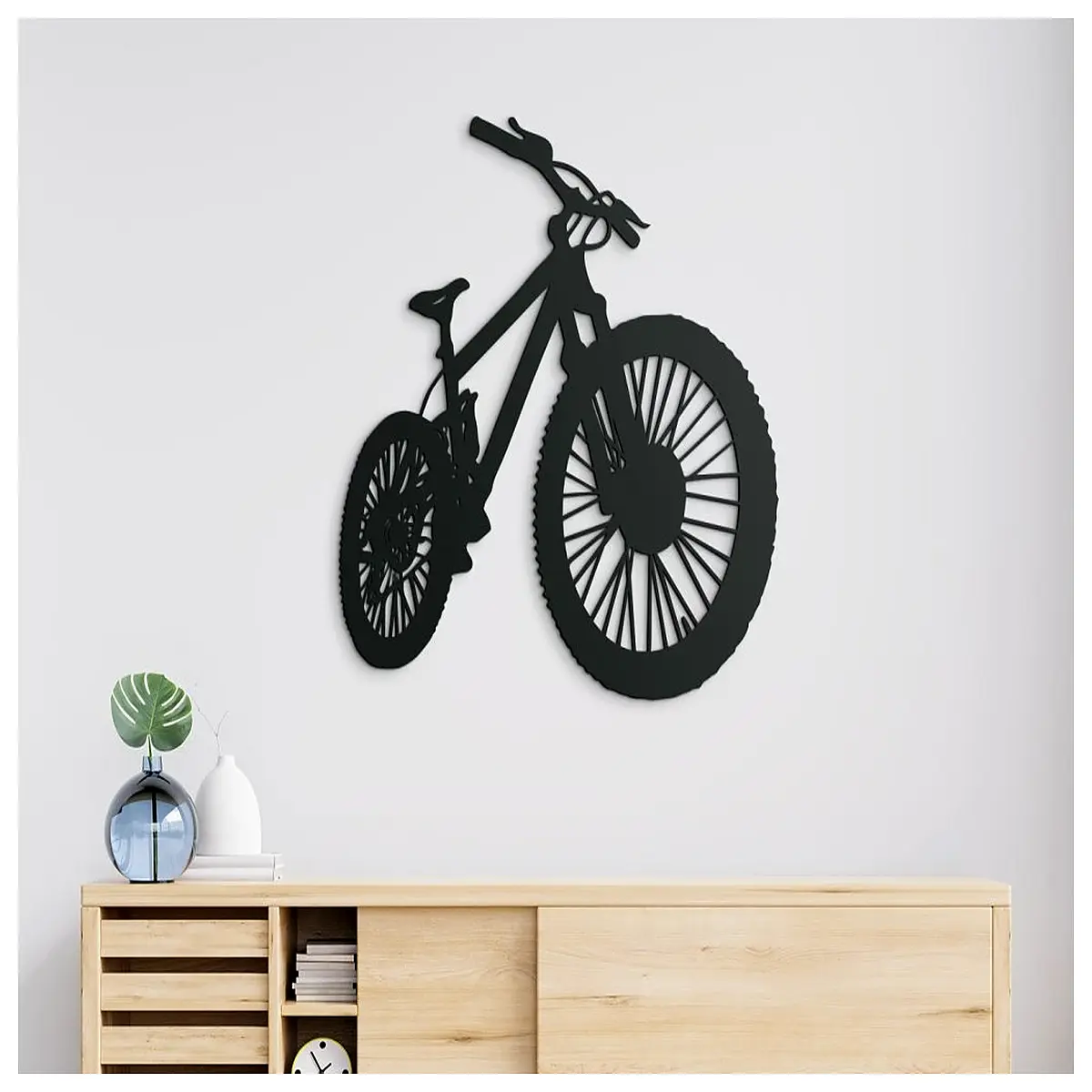 bicycle wheel wall art metal geometric cycling decor industrial loft home gym garage studio accent piece bike lover gift