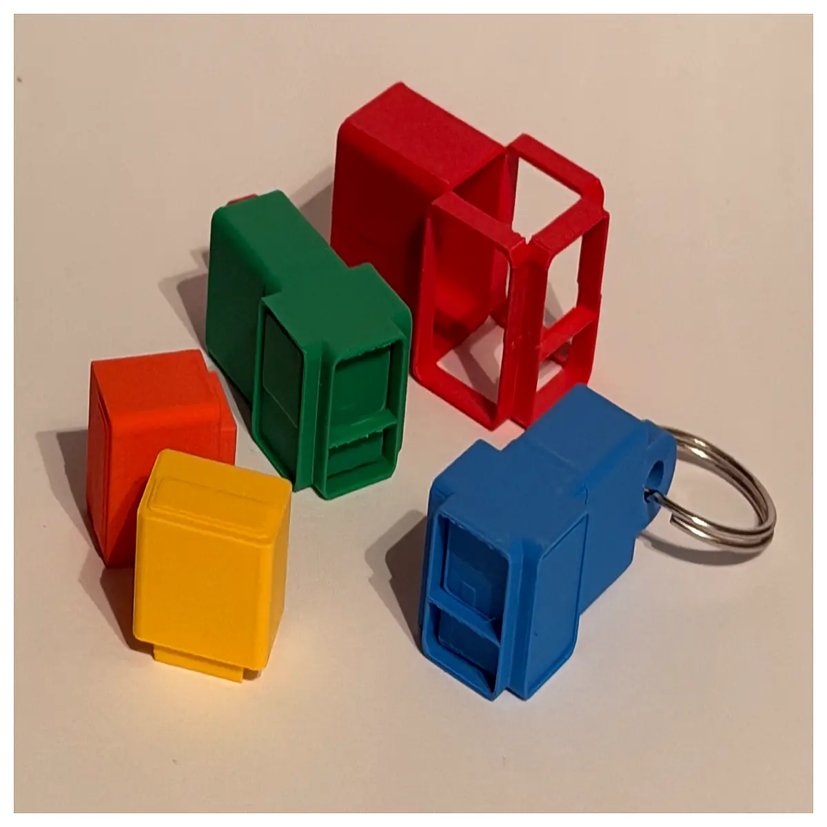 vintage 1970s kiosk keychain retro totem souvenir gift