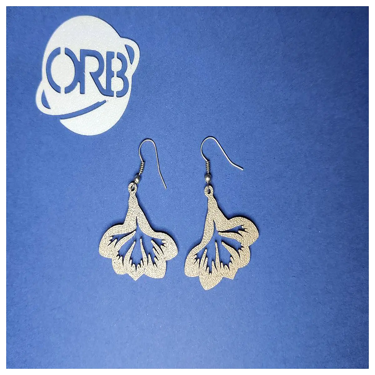 floating flower earrings for women botanical jewelry gift nature inspired dangle studs floral aesthetic accessories