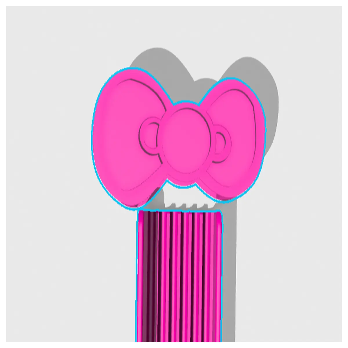 cute bow spatula kitchen utensil silicone baking tool for flipping pancakes eggs