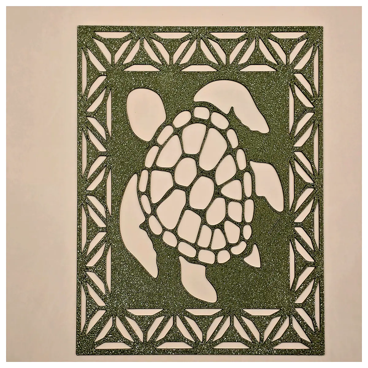 hawaii sea stencil cutout template for sand art diy craft beach souvenir making