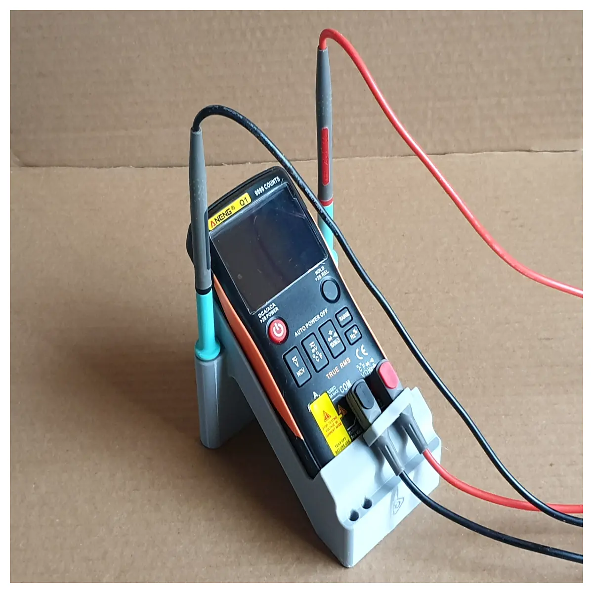 aneng q1 digital multimeter 30a clamp jaw ac dc voltage current tester auto range handheld meter