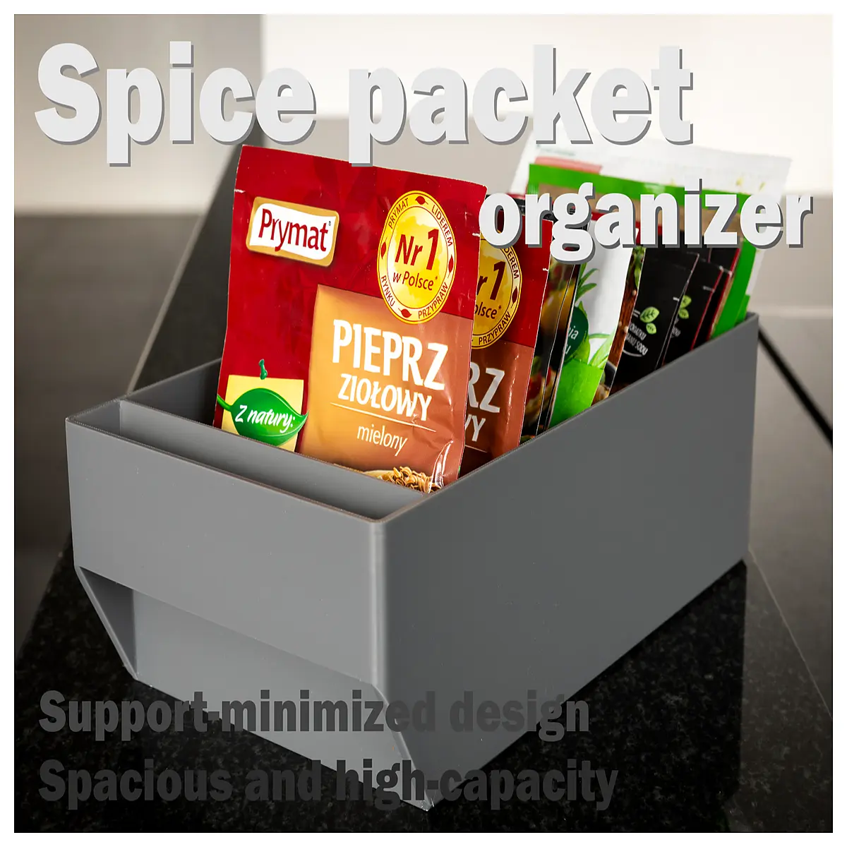 spice jar organizer small packets storage rack kitchen counter spice container holder for spices