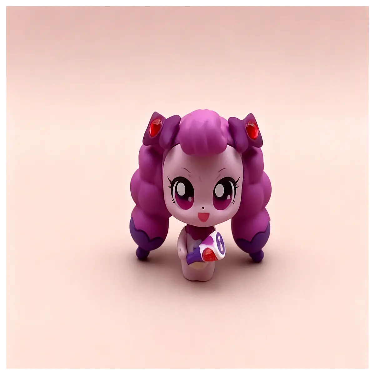 cute smiley fairy figurine collectible doll for girls pretend play party favor coloring activity gift