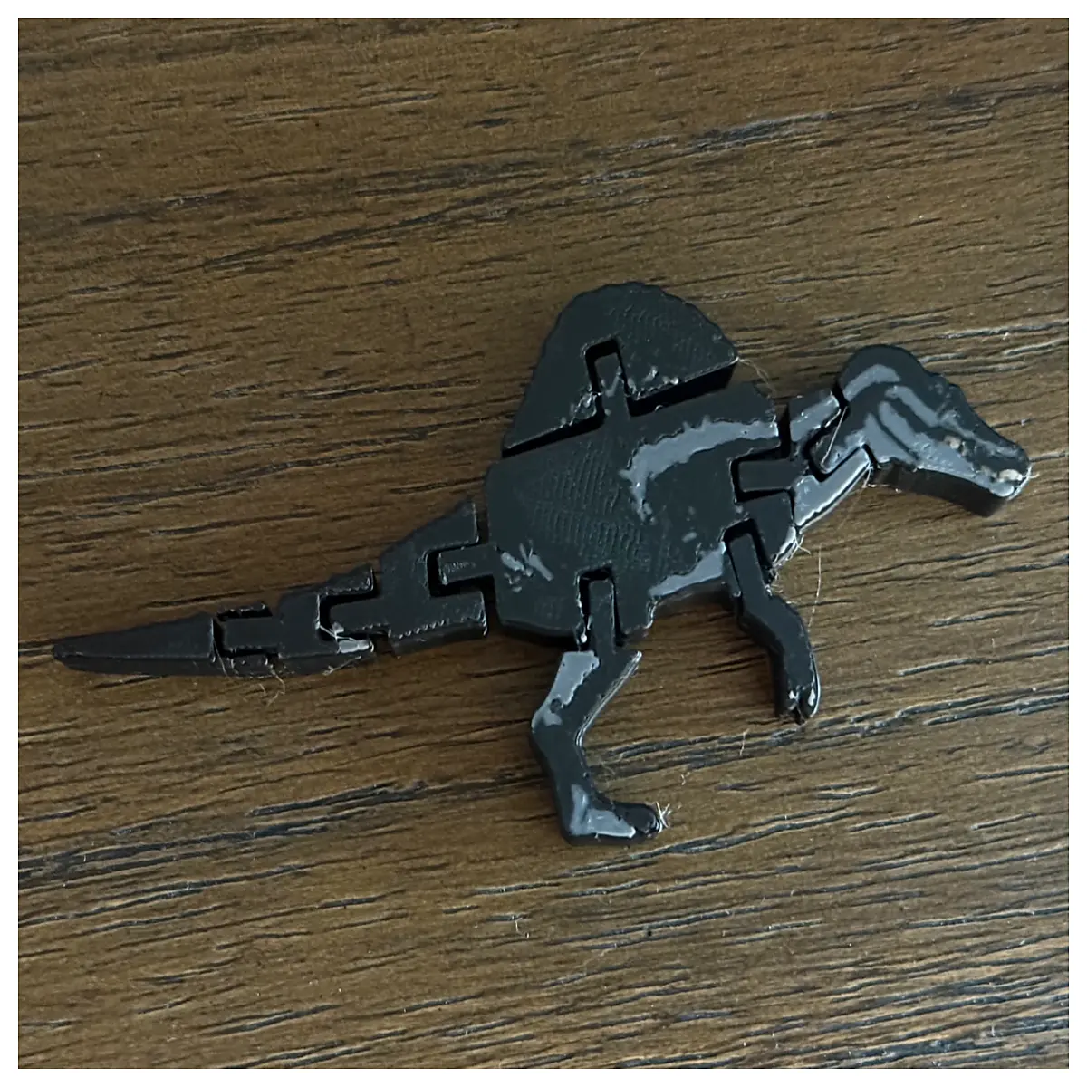 realistic spinosaurus with movable joints for kids educational paleontology figure