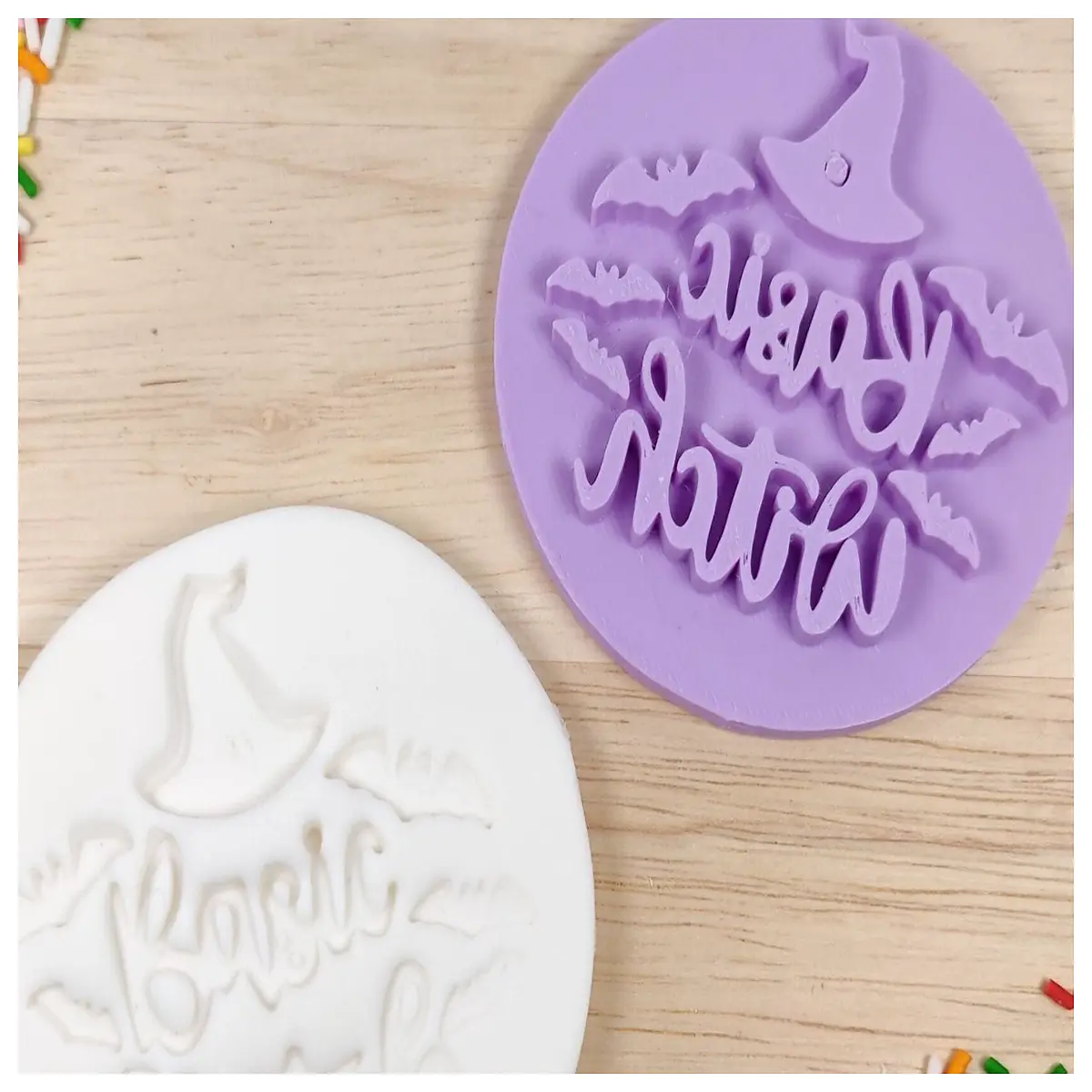 spooky cookie cutters halloween baking molds plastic pastry stamps for sugar cookies party decorations