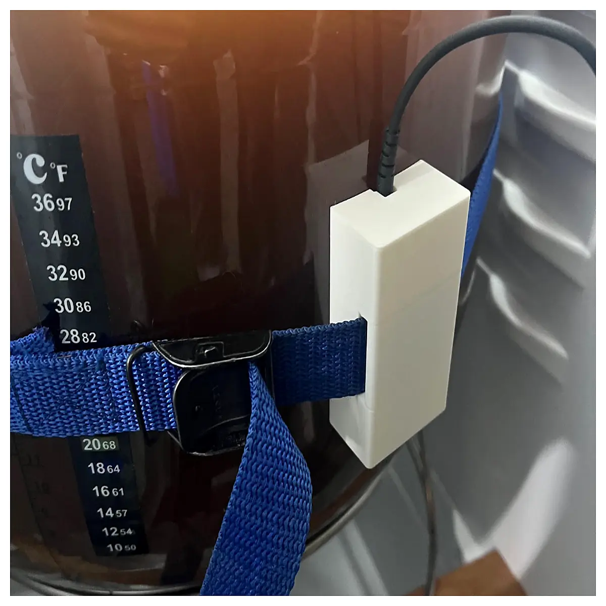 inkbird fermentation thermometer mount holder bracket for wine beer brewing accessories