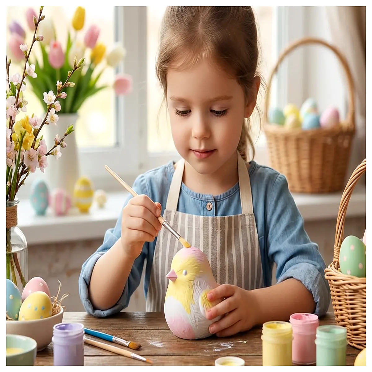 cute baby chick plush toy for kids easter basket stuffer spring decoration fluffy animal doll gift
