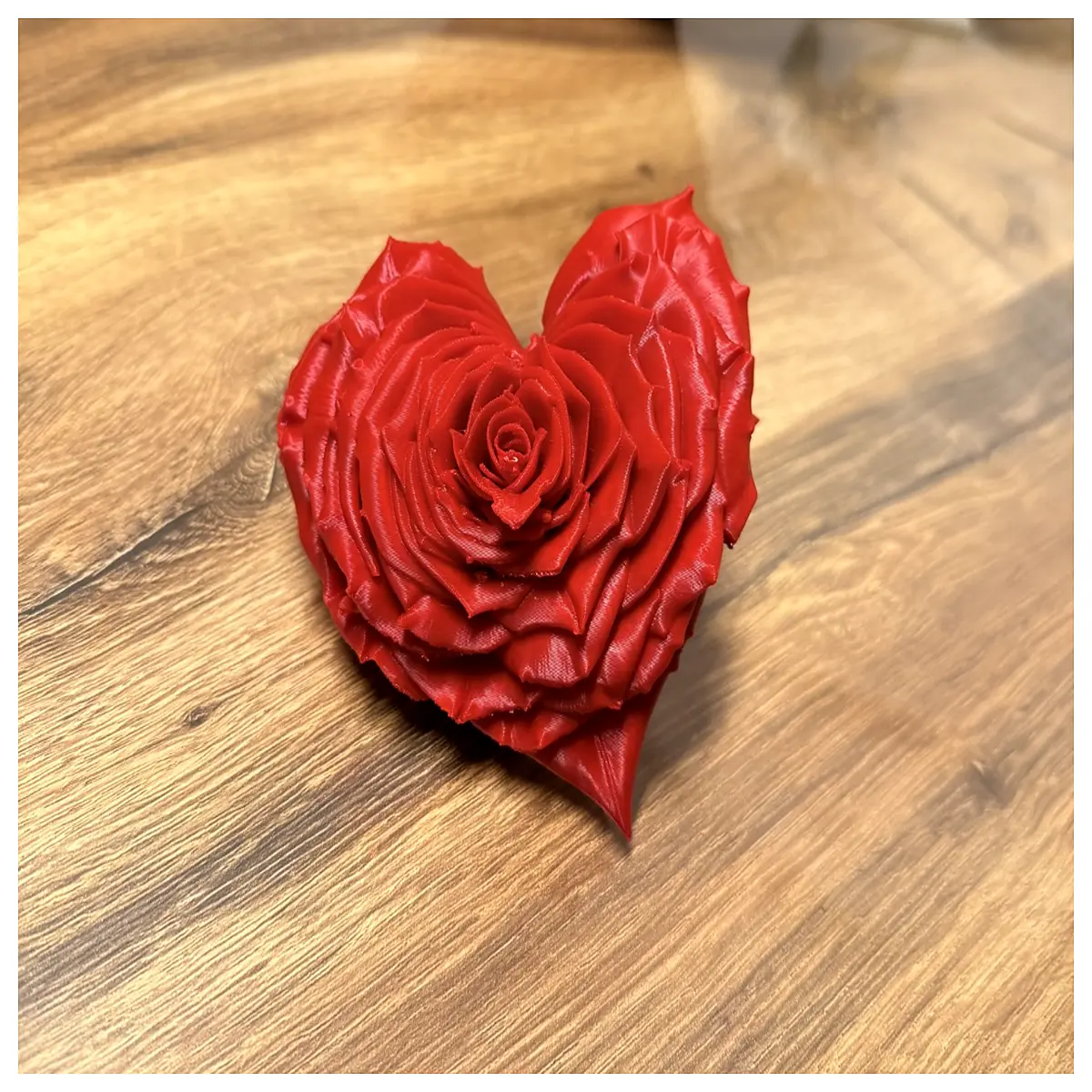 rose shaped decoration standing desk ornament valentines day gift home decor