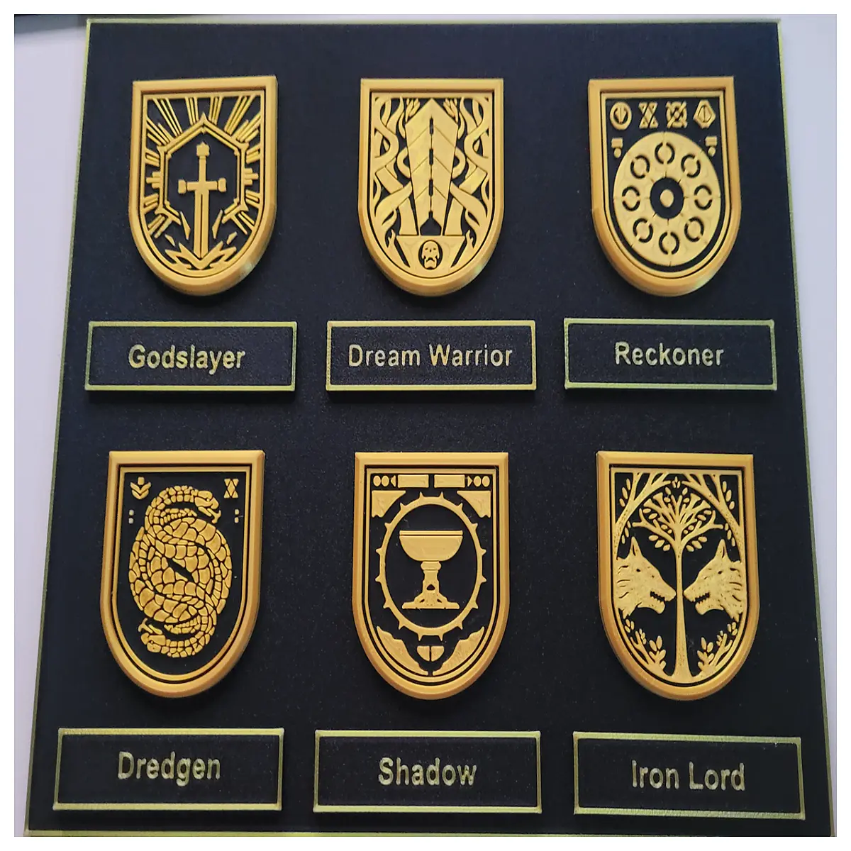 destiny 2 emblem magnetic backplate mount holder for controller gaming accessory