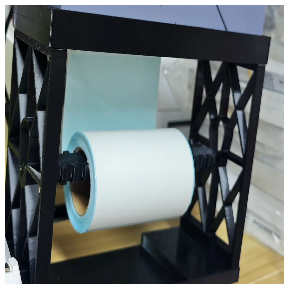 adjustable pos printer mount for qr588 thermal receipt holder bracket