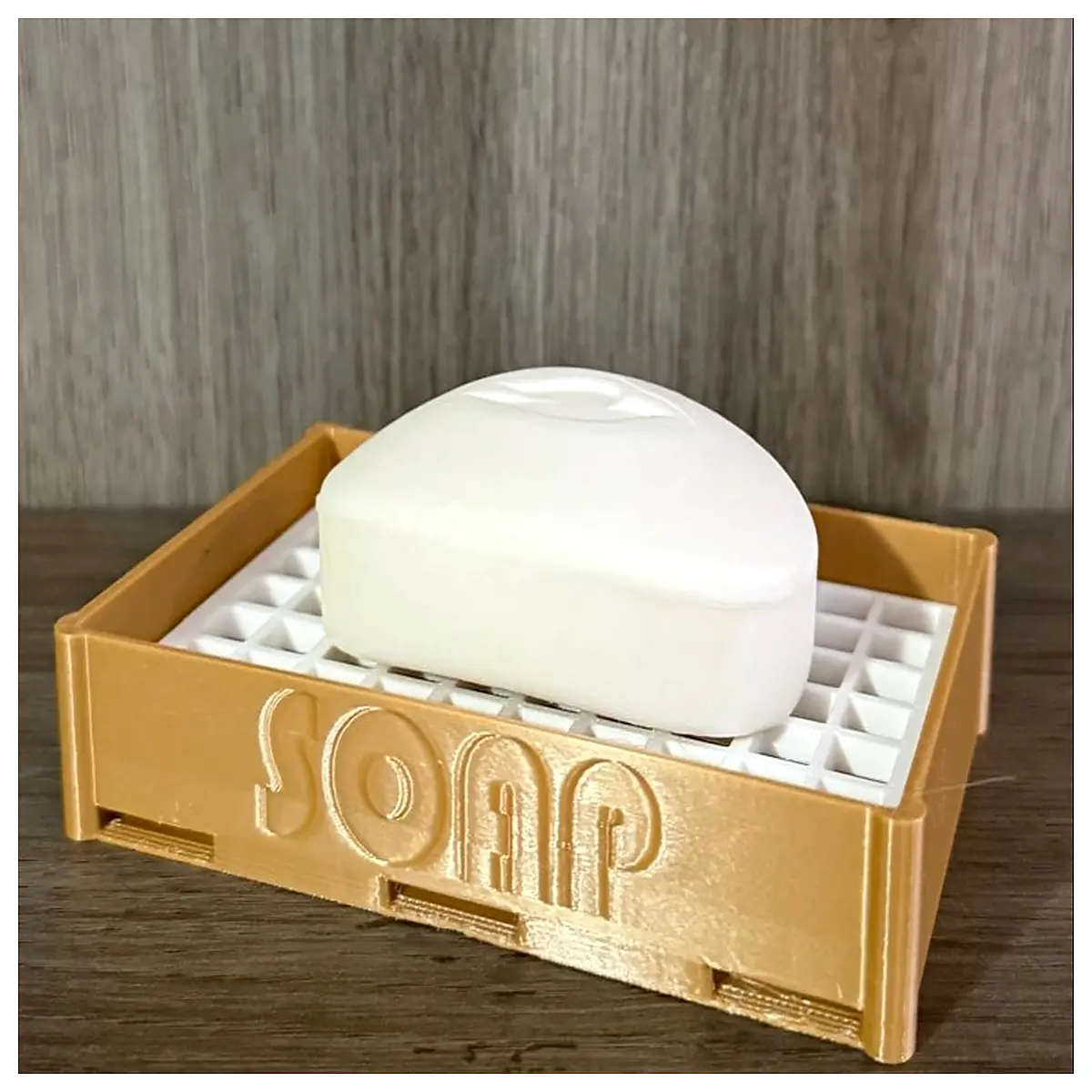 drainage soap dish holder for bathroom sink anti slip ceramic tray with lid to keep bar dry and clean