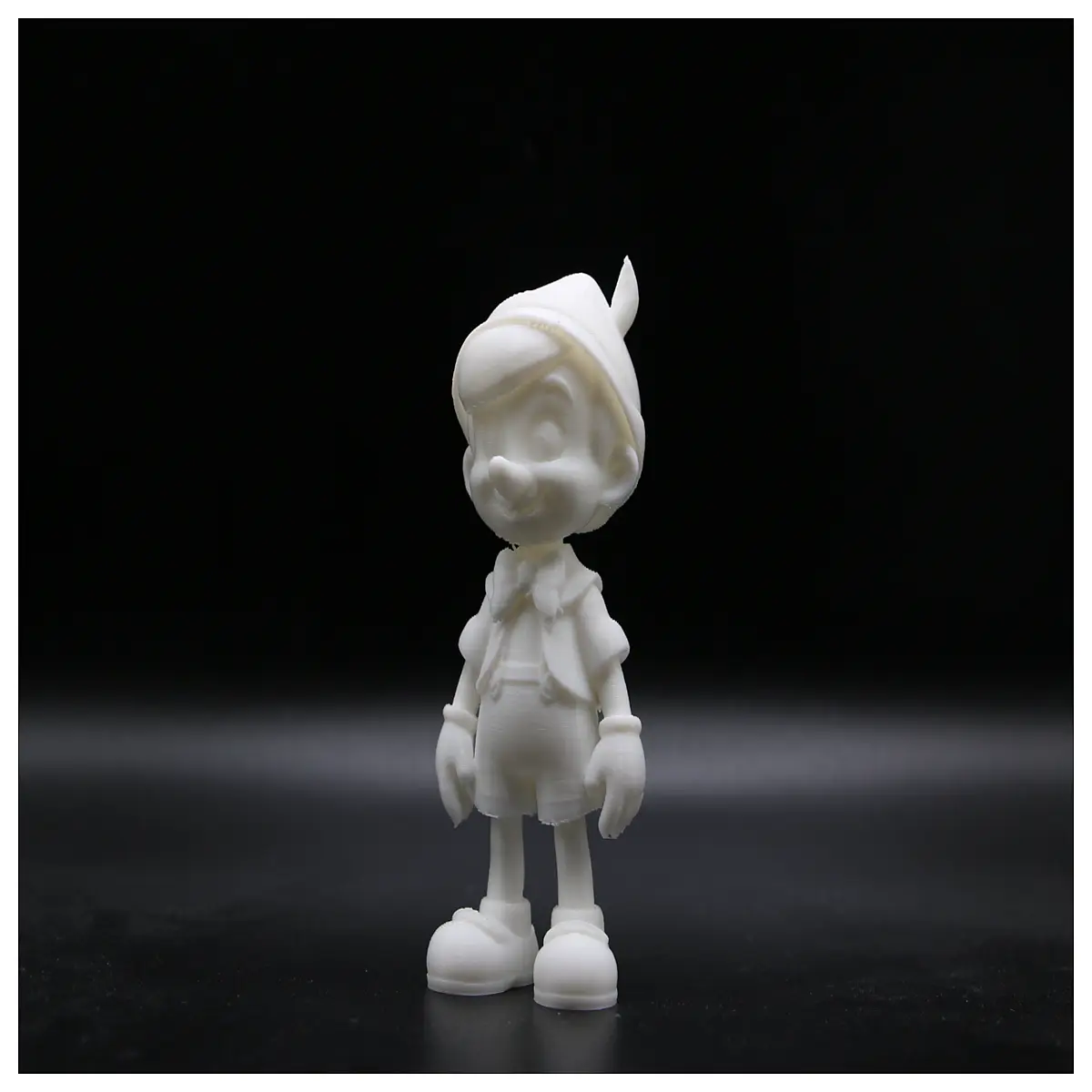 cute pinocchio figurine small statue desk decor whimsical character collectible doll
