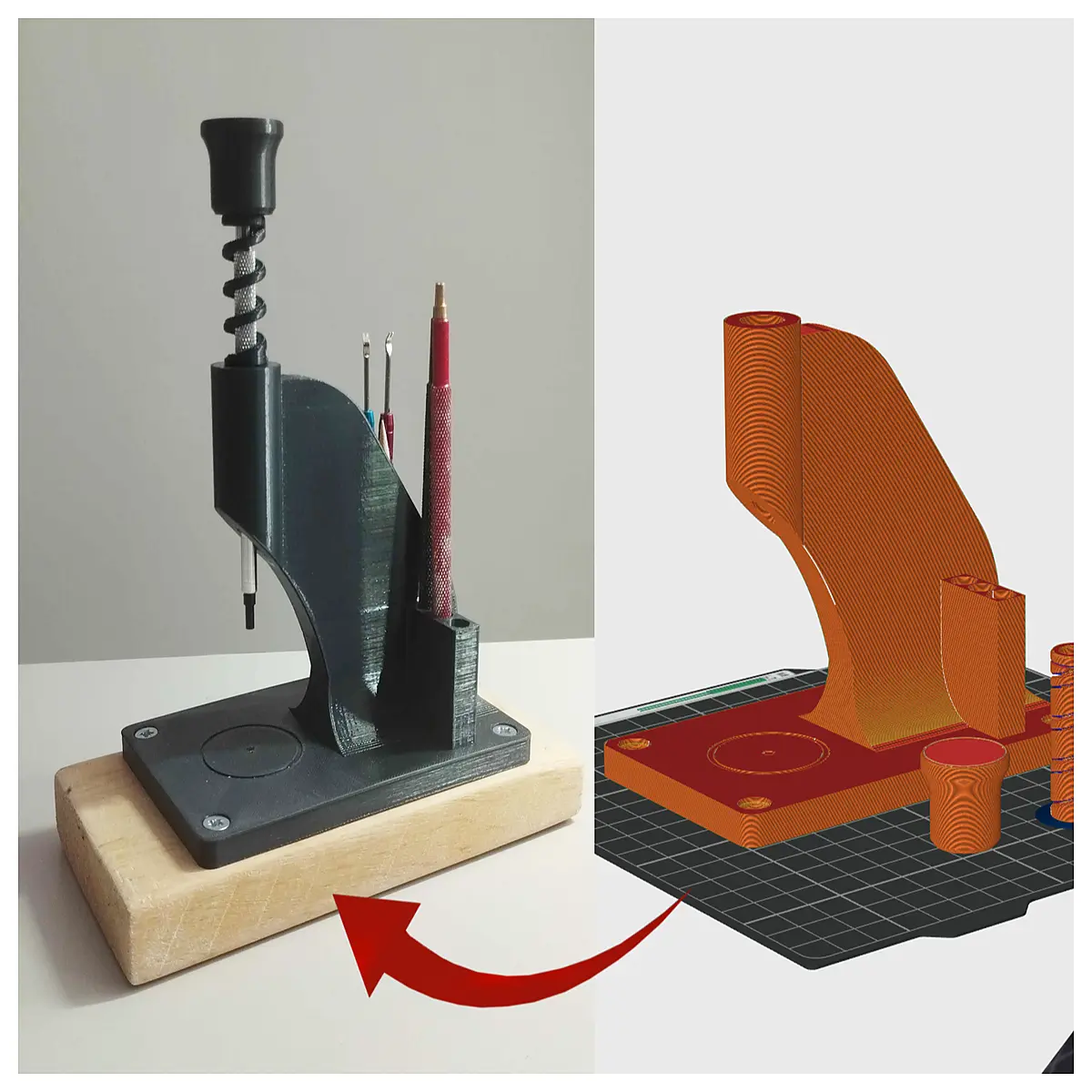watch hand presser tool for horology repair
