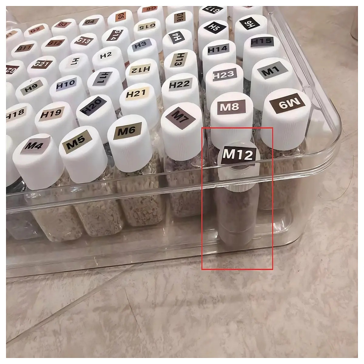 clear plastic bead storage jars with lids for perler beads organizing small craft supplies