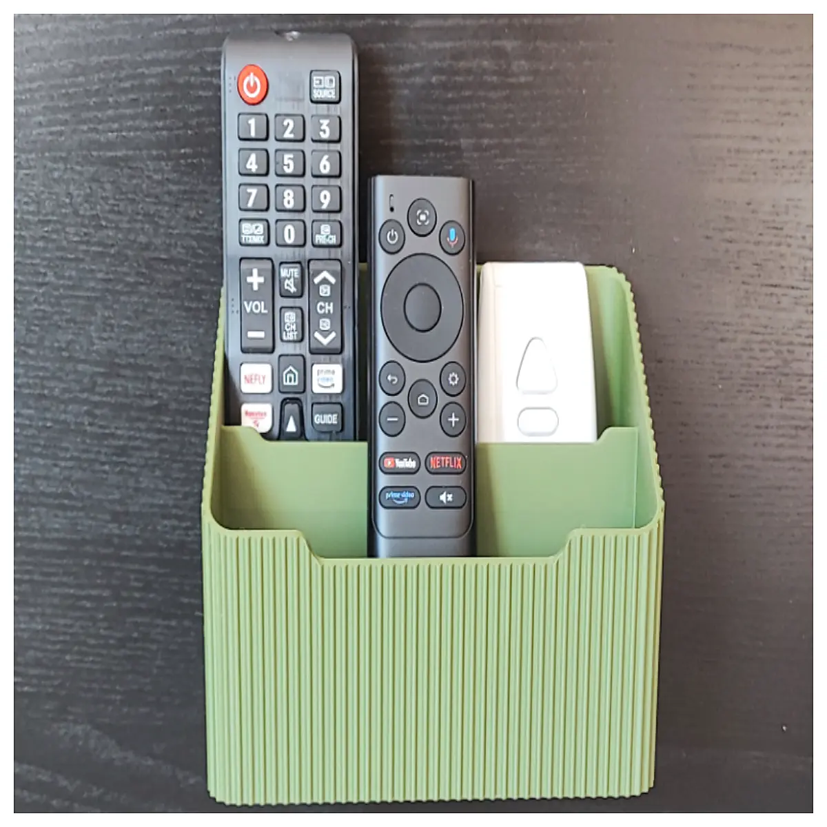 desk organizer with wall mount desktop storage box for office supplies pen holder and paper clip tray space saving caddy