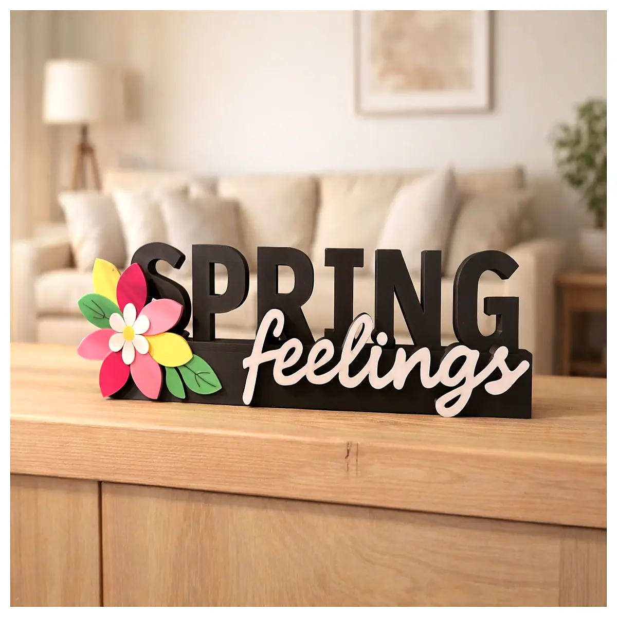 spring aesthetic decor vibes fresh floral home styling bright cheerful atmosphere seasonal refresh