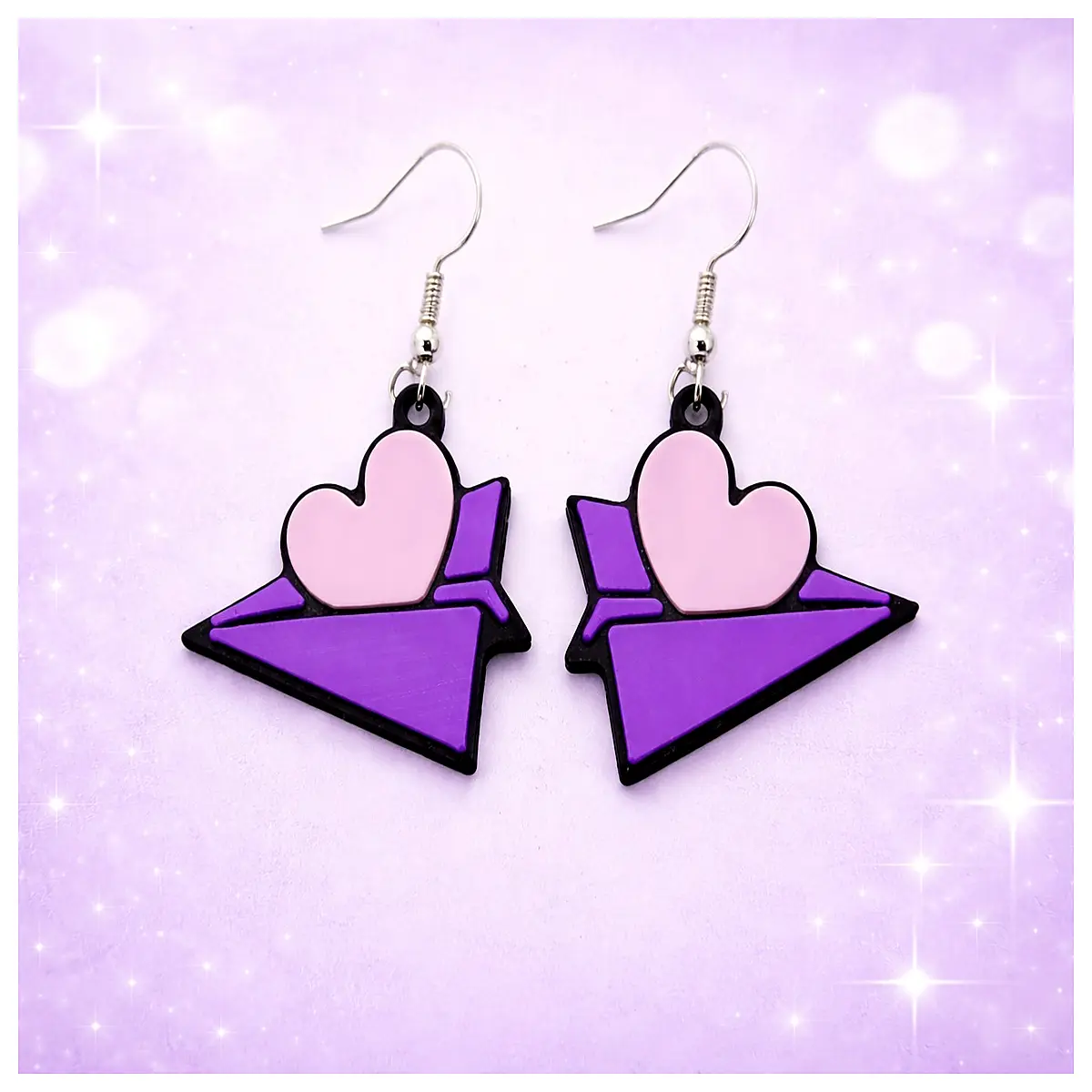 valentine s day earrings for women shaped drop jewelry romantic her silver gold plated love theme accessories