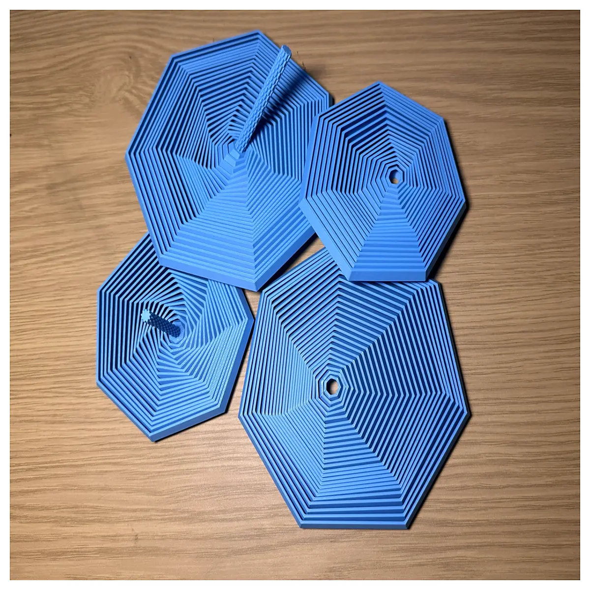 fidget toy for stress relief anxiety sensory seven sided cube anti stress hand spinner quiet desk gadget for adults and kids