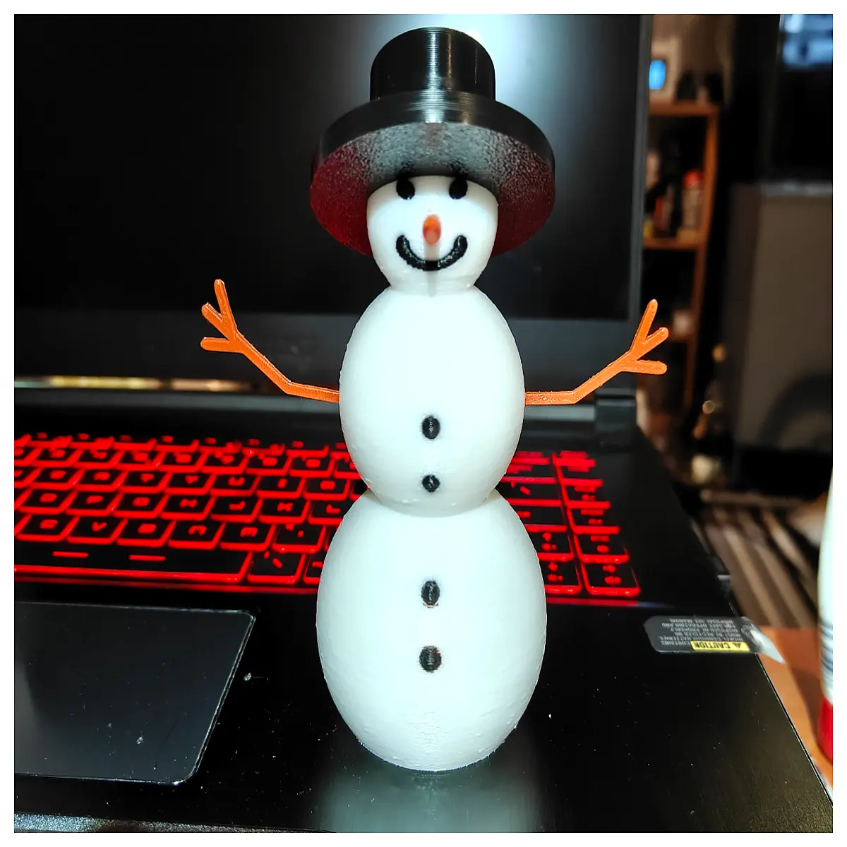 cute snowman plushie for kids winter holiday decor