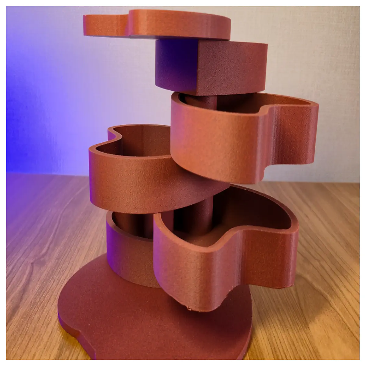 shaped jewelry organizer rotating stackable necklace ring holder box for vanity