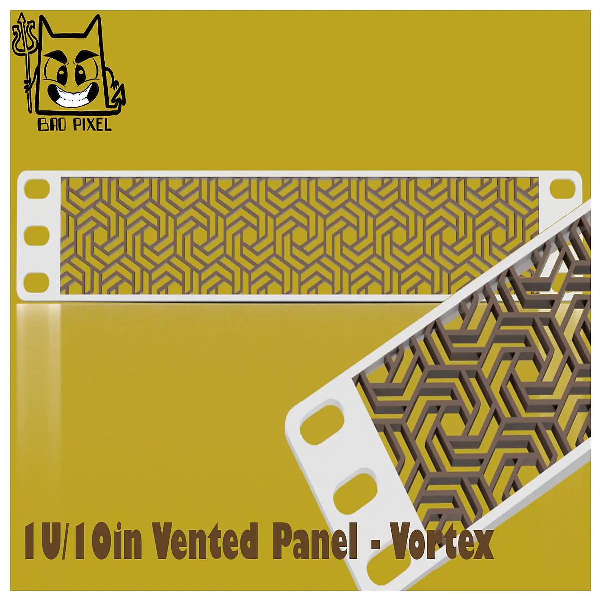 1u blank panel 10 port rack mount blanking plate server cabinet cover vented mesh for vortex cooling system