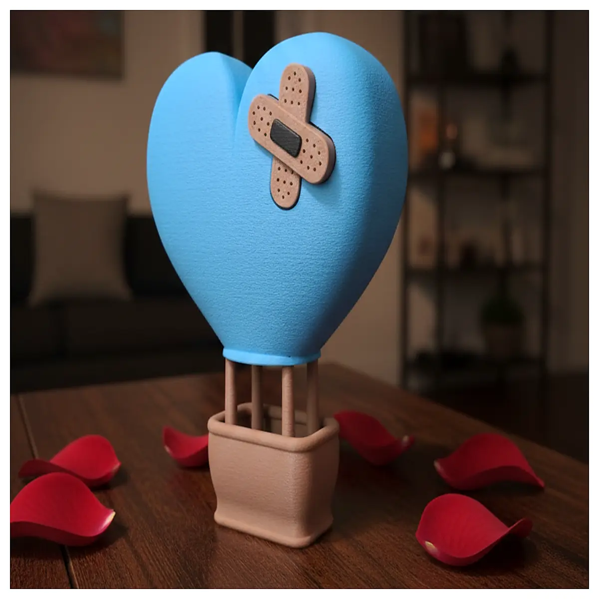shaped bandage balloon healing love gift romantic decoration