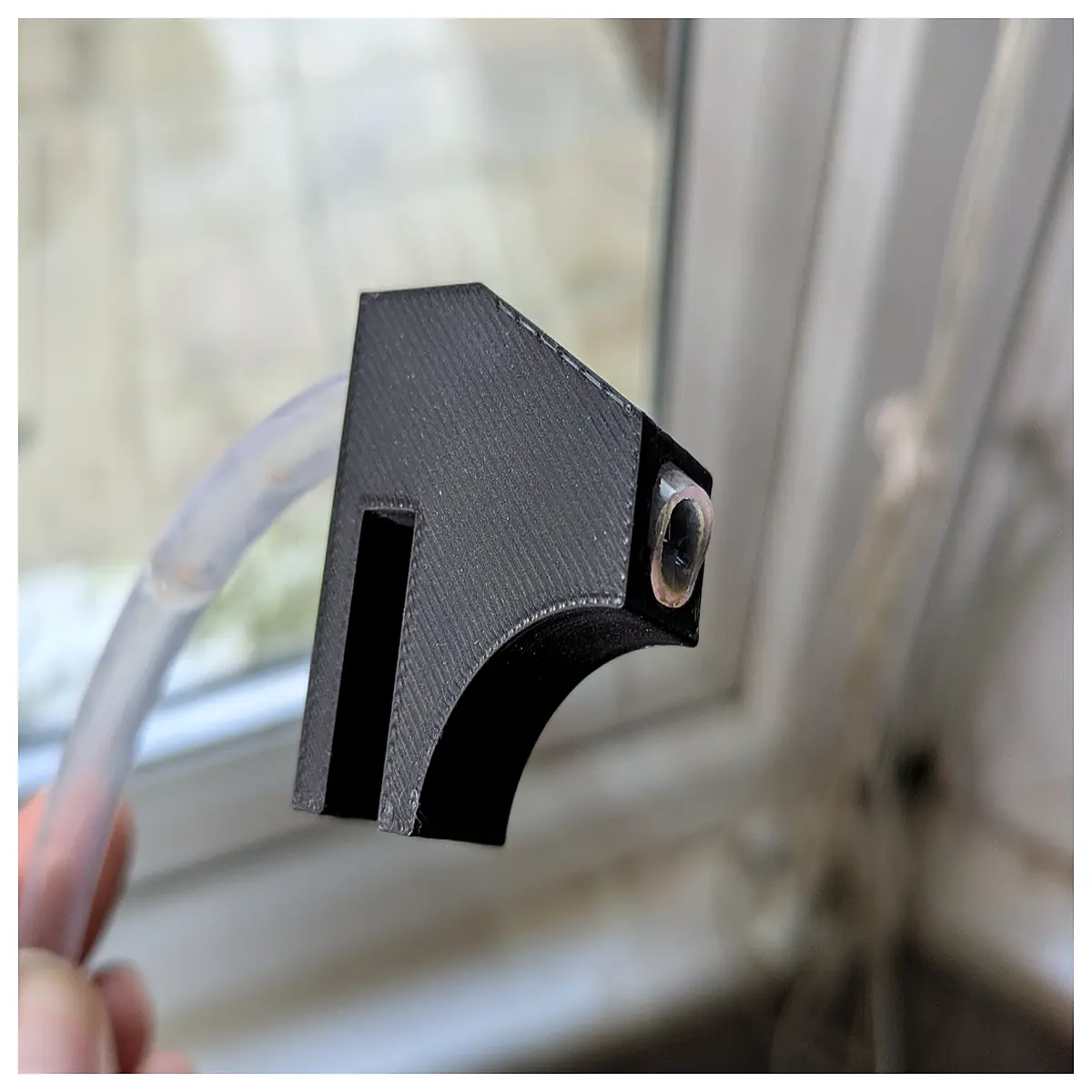 auto top off aquarium tubing holder clamp bracket for parameterized fish tank system