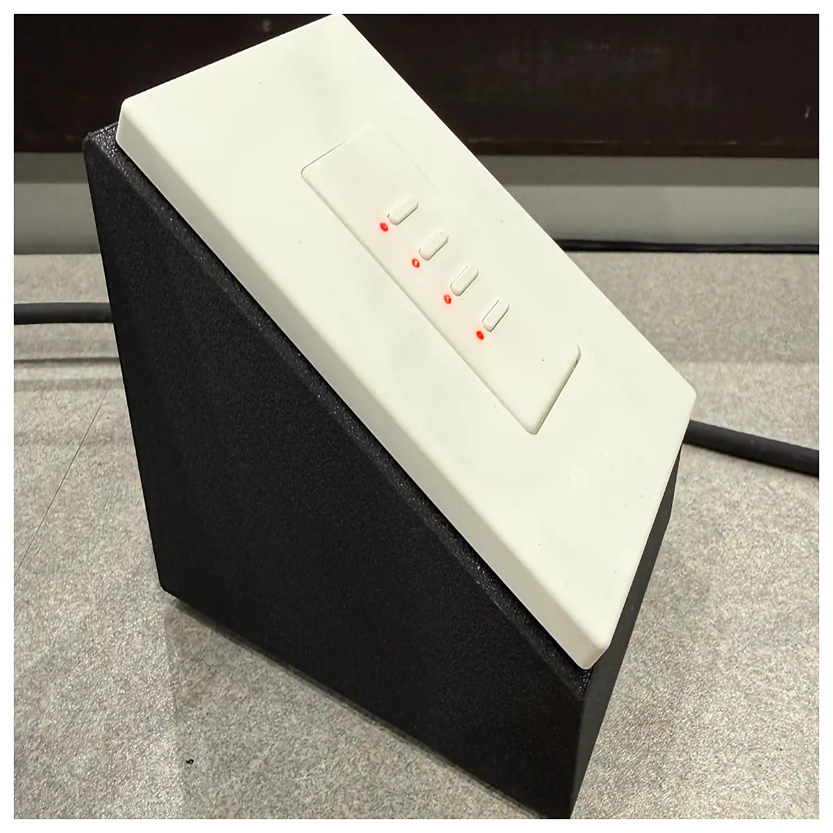 low voltage single gang desktop surface mount box electrical junction enclosure for wiring