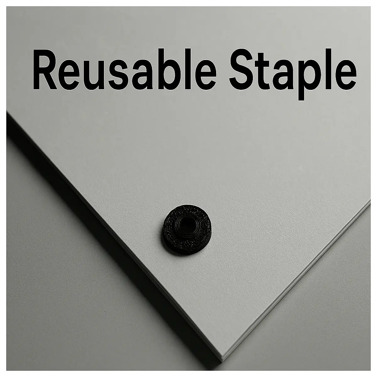 reusable staples for office home craft bulk pack metal binding clips