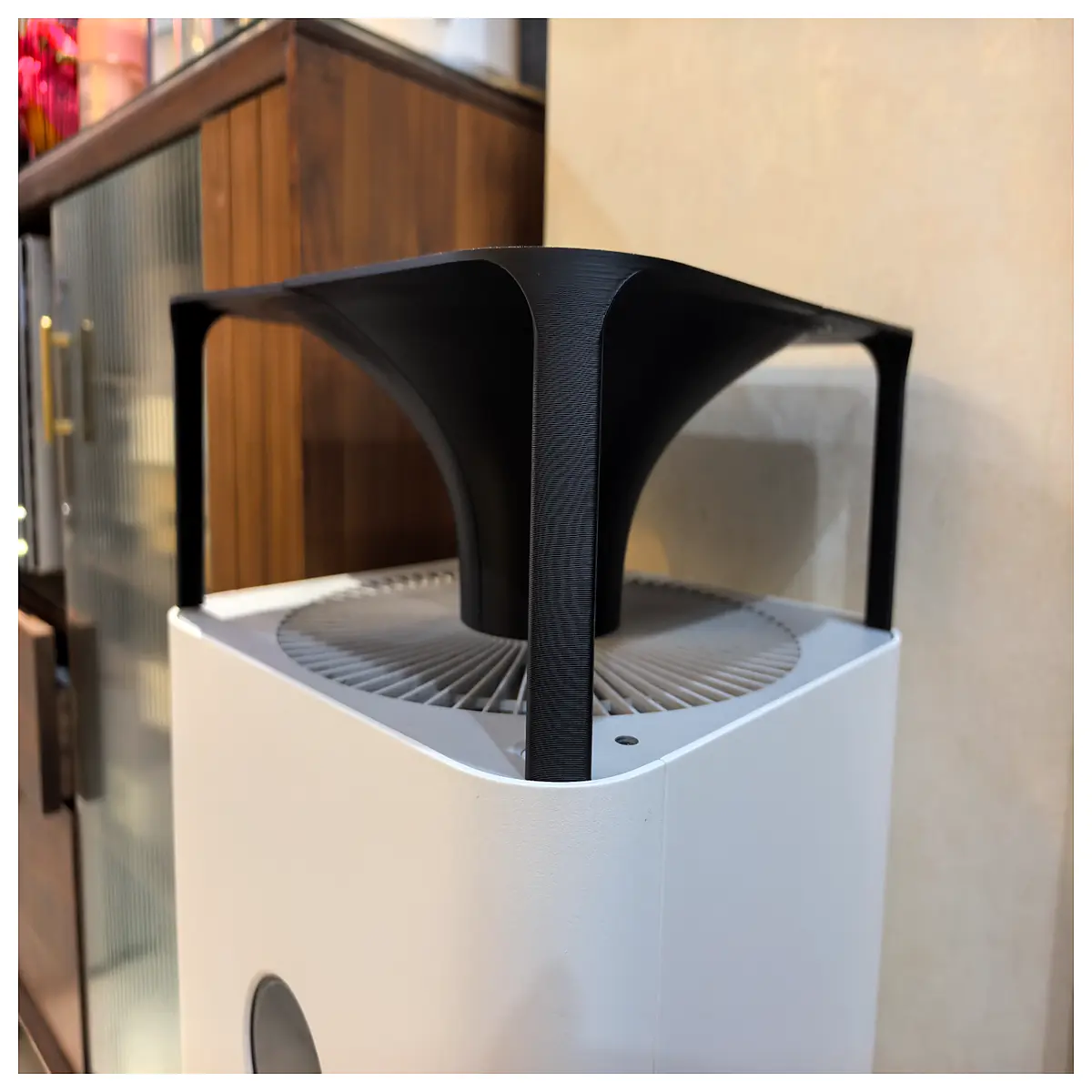 air purifier vent deflector redirector clip holder for hvac duct airflow direction control