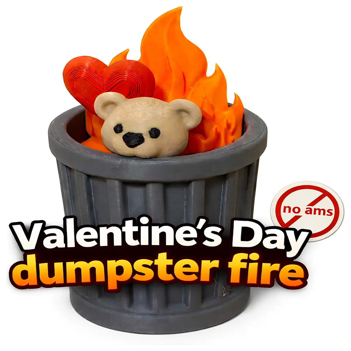 funny valentine s day trash can fire meme shirt sarcastic single life humor him her