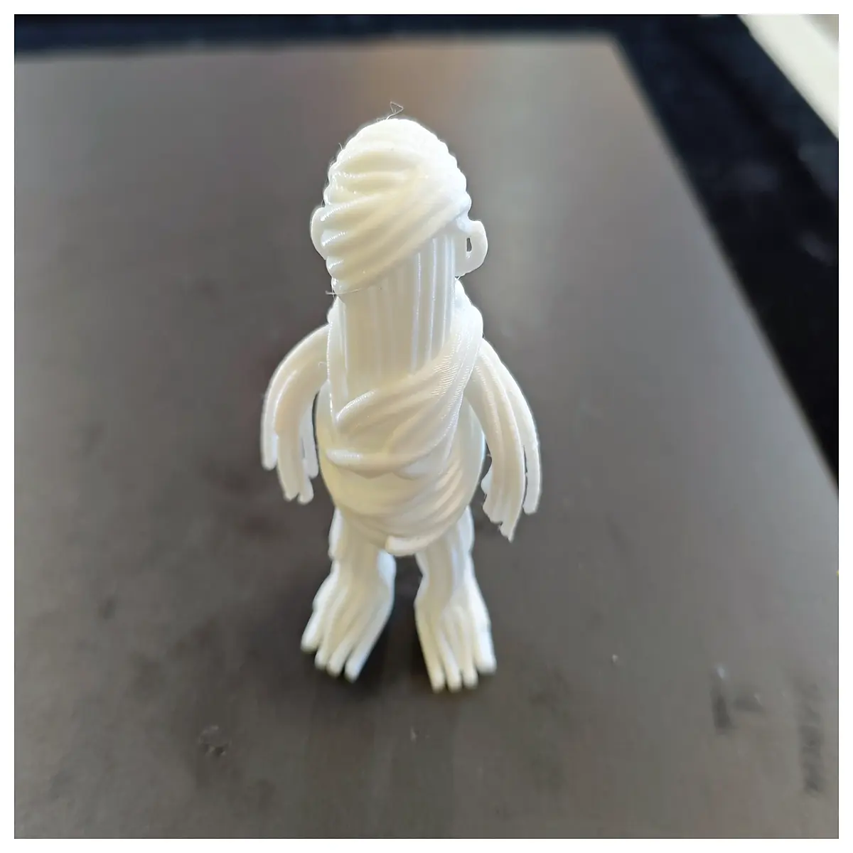 noodle man mini figurine print ready desktop toy office decor kids gift
