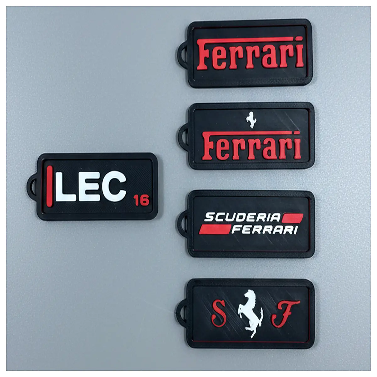 charles leclerc keychain 16 f1 driver 2026 season merchandise collectible fans