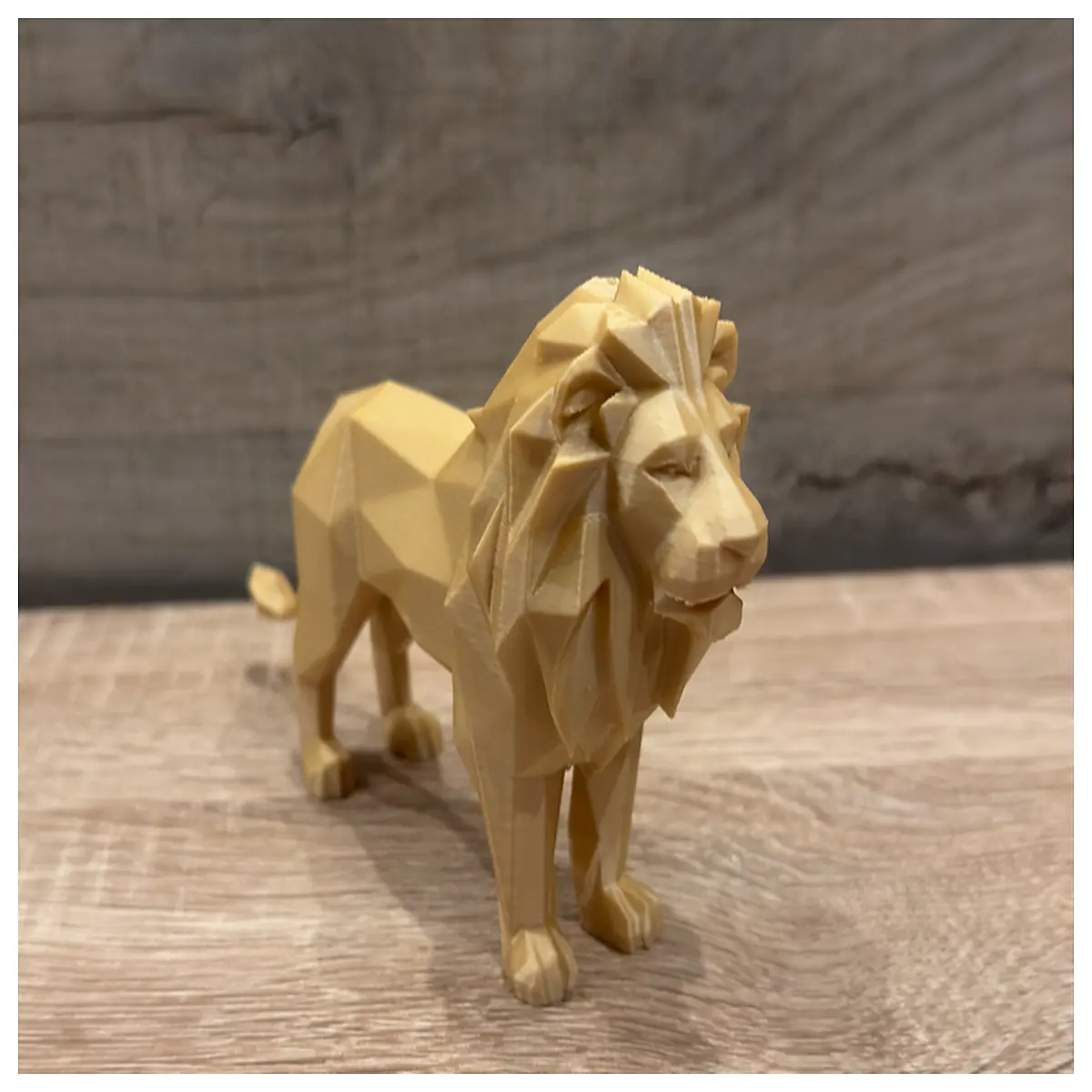 low poly lion blender maya c4d character game ready rigged animated