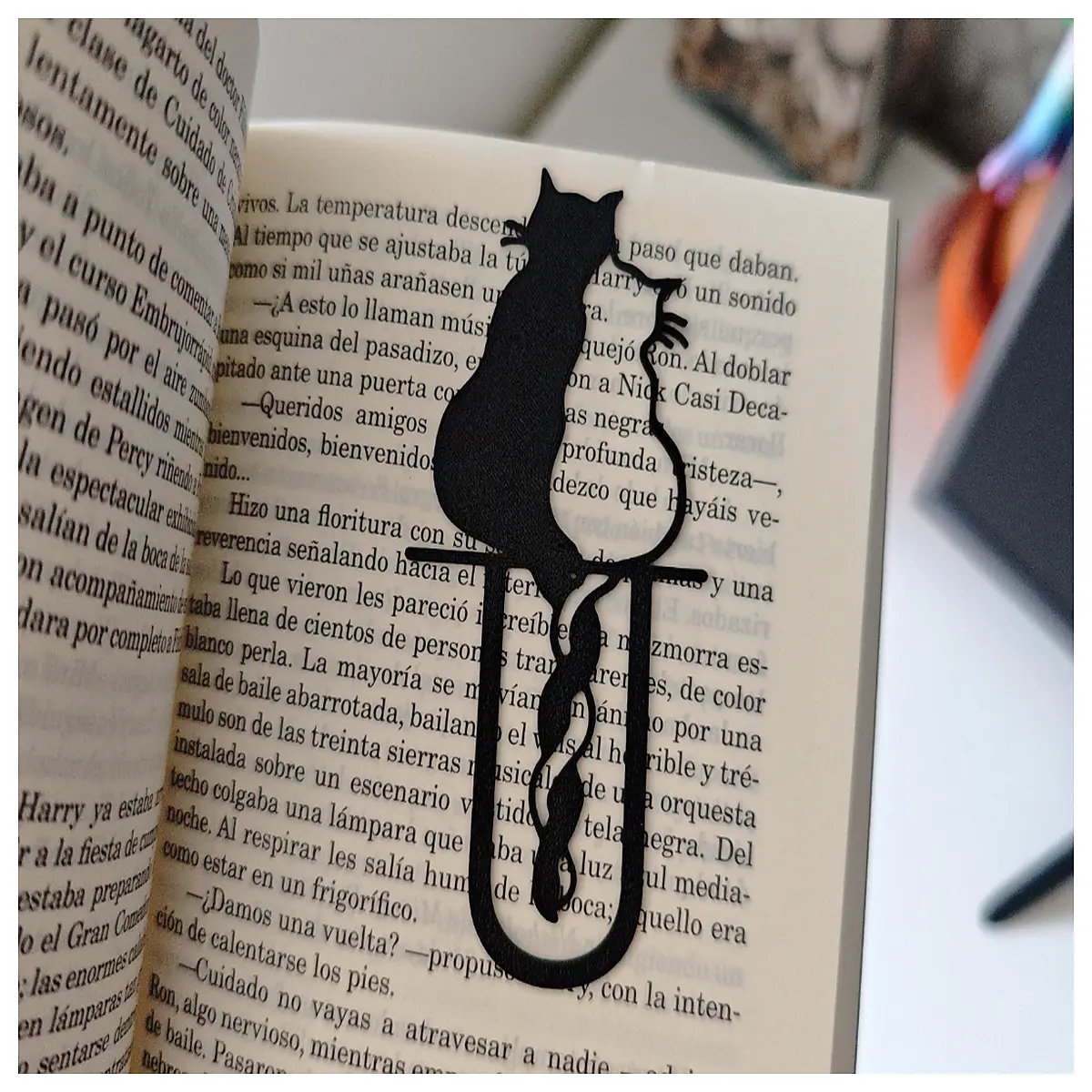 cute cat lovers gift bookmark adorable pet reading accessory for bookworms animal lover stationery