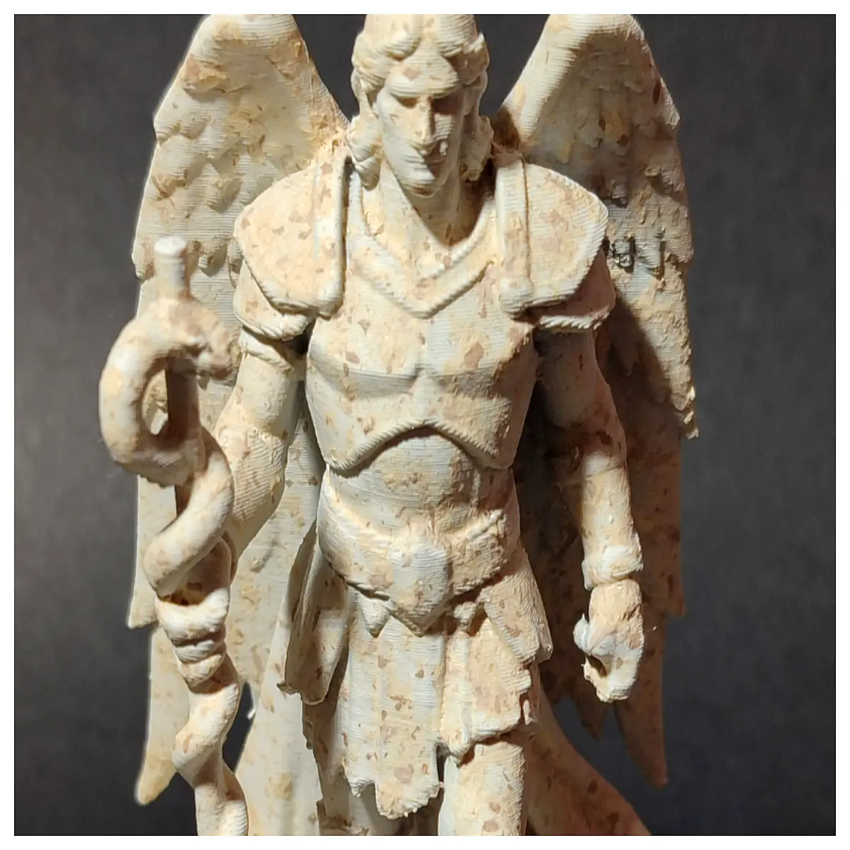 archangel raphael protective amulet for safe travels spiritual healing crystal pendant